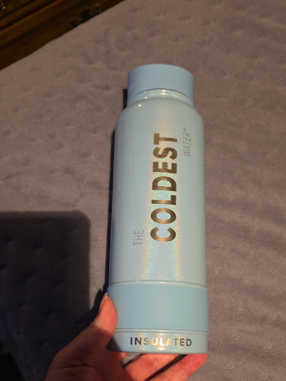The Coldest Water® Insulated Bottle — Light Blue